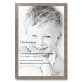 thumbnail image 2 of ArtToFrames 21x32 inch Muted Warm Silver Picture Frame, Silver MDF Poster Frame (4671), 2 of 8