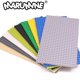 thumbnail image 2 of 4 piezas 16x32 placa base de doble cara 3857 compatible con accesorios de bloques de construcción clásicos MOC modelo ensamblaje placa base pieza 16x32 azul, 2 of 6