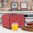 thumbnail image 6 of Lsque Hohoho3 Print 4 Slice Toaster Cover , Kitchen Appliance Dustproof Protector , Toaster Protector Dustproof Kitchen Appliance Cover, 6 of 7