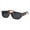 Tortoise, variant on Women's Oval Rectangle Sunglasses Aerodynamic Curved Design UV400 Black