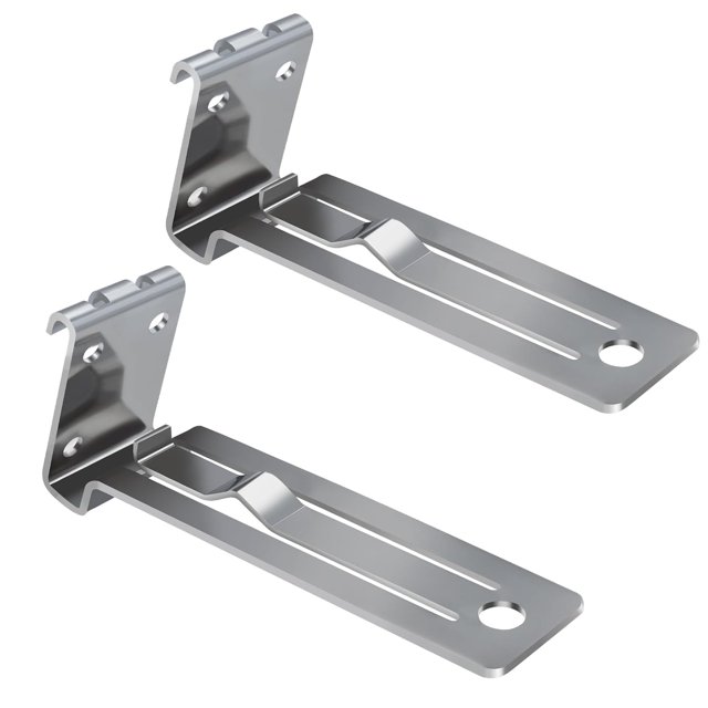 PinesC 2 Pack Hangers for Siding Tools for 5/16-Inch Fiber Cement Siding, Siding Installation Tools for Hardie Plank Siding, Lap Siding Tools with 1-1/4-Inch Overlap Silver