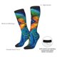 thumbnail image 4 of Balery Vibrant Rainbow Parrot Fantasy Calcetines novedosos Calcetines deportivos Calcetines hasta la rodilla Calcetines de algodón Calcetines originales y geniales, 4 of 6