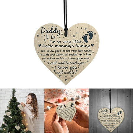 

Appreciation Gifts for Women Father And Mother Heart Shaped Pendant Love Single Printing Pendant Christmas Tree Pendant Hanging Chandelier Crystals Prisms