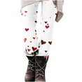 thumbnail image 5 of New Style Workout Bottoms for Women Women'S Fashion Valentine'S Day Printed Leggings with Yoga Sport Elastic Pants Stretchable Plus Size Leggings 3X, 5 of 7