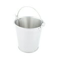 thumbnail image 2 of Met Lux 12 oz Round Silver Stainless Steel Mini Pail - 3 1/2" x 3 1/2" x 3 1/2" - 1 count box, 2 of 3