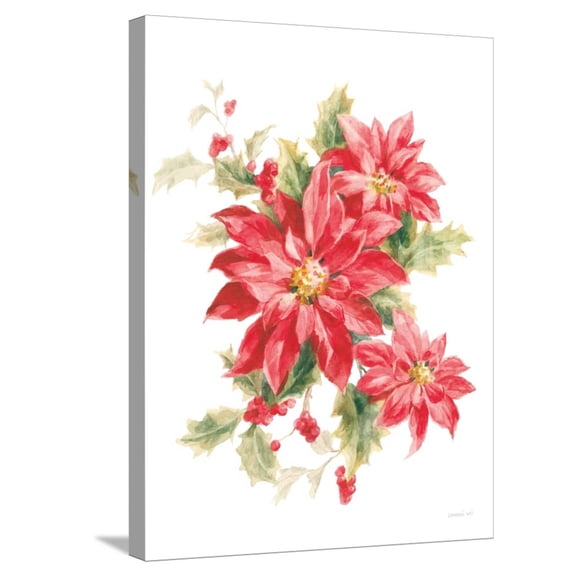 Art.com Floursack Holiday XI Stretched Canvas Print Wall Art by Danhui Nai, 18" x 24"