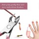 thumbnail image 3 of 26 in 1 Manicure Set Professional Nail Clipper Set Stainless Steel Manicure Kit Nail Care Kit Pedicure Kit - Pink A26pcs-Pink -, 3 of 4