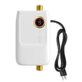 thumbnail image 1 of Instant Tankless Water Heater LF-311 with Digital Display (110V, 3000W) - Compact and Fast Heating Solution for Home Use, No Tank Required, White with Plug Included, 1 of 7