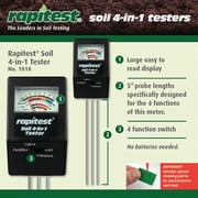 Luster Leaf 4-in-1 Mini Soil Tester - Electric, Digital - Multicolor