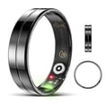 thumbnail image 1 of Monitor de sueño ultradelgado Smart Ring Emerhome, negro, 1 of 6