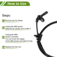thumbnail image 7 of Unique Bargains No.12841616 ABS Wheel Speed Senor for Buick Regal 2008-2012 Front Left Right ABS Sensor Anti-lock Braking System Sensor 1 Pcs, 7 of 7