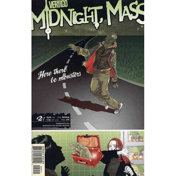 Midnight, Mass: Here There Be Monsters #2 VF ; DC/Vertigo Comic Book