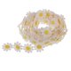 thumbnail image 4 of Cinta de encaje de margaritas de 3 yardas y 25 mm con adornos de flores, adornos de costura tejidos a ganchillo Amarillo, 4 of 9