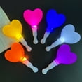 thumbnail image 4 of LED Glow Stick Light Up Wand Stick with 3 Light Modes Star or Heart Shaped Colorful Luminous Stick for Concert Party Events, 4 of 7