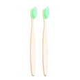 thumbnail image 1 of Bamboo Toothbrush Manual Toothbrush Nylon Bristle Toothbrush, 1 of 10