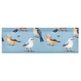 thumbnail image 3 of Ryvnso Birds on Blue Window Valance Kitchen Farmhouse Rod Pocket Short Curtain 54x18 inch, 3 of 6