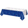 thumbnail image 3 of American Flag Tablecloth for 4th of July - Patriotic Themed Party Supplies, Waterproof Table Cover with Stars & Stripes, Memorial Day Independence Day BBQ Decorations, 3 of 9
