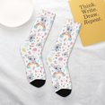 thumbnail image 4 of Uemuo Cute Koala Printed Kids Boys Socks Seamless Crew Socks Crazy Funny Athletic Sport Socks for Children, 4 of 6