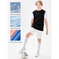 thumbnail image 2 of AIR-Boy's 3 Pack Athletic T-Shirts, Kid's Short Sleeve Quick Dry Tech Workout Tees, Gym Exercise Stretch Fabric Tops, 2 of 4