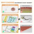 thumbnail image 3 of Tablero de Actividades de Madera BlueWood Conejo para Pared, Juguete Montessori, 3 of 7