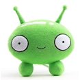 thumbnail image 1 of 25cm Final space green moon cake moon cake Plush Doll Toy pillow, 1 of 3