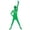 Suit-191Green, variant on Gamivast 2 Piece Alien Costume for Kids Full Body Jumpsuit with Mask Set Stretch Breathable Fabric Zentai Suit Halloween Performance Outfit Set