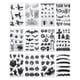 thumbnail image 1 of 12 pegatinas de tatuajes temporales., 1 of 3