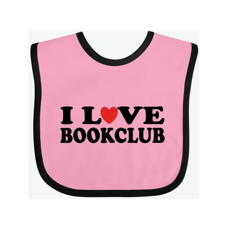 

Inktastic Book Club Lover Gift Baby Boy or Baby Girl Bib