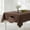 Dark Brown, variant on WAMSOFT Rectangle Tablecloth Heavy Duty Fabric Water Resistant for Dining Tablecloths Washable, Kitchen Tabletop Decoration, Thick Table Cover for Indoor and Outdoor Use, 70 x 54 Inch, brown