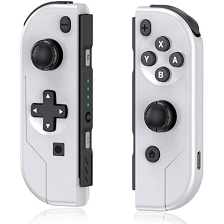 Joycons Controller for Nintendo Switch, YCCTEAM Switch Joy cons Compatible Nintendo Switch/OLED/Lite, Left and Right Switch Joycons Support Dual Vibration/Wake-up Function/Motion Control