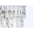 thumbnail image 6 of Elegant Lighting Sydney 30" Metal/Crystal Chandelier in Polished Nickel/Clear, 6 of 9