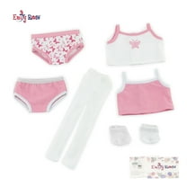 Emily Rose 18 Inch Doll Clothes Value Pack Doll Underwear Set, 6 Piece