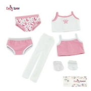 Emily Rose 18 Inch Doll Clothes Value Pack Doll Underwear Set, 6 Piece