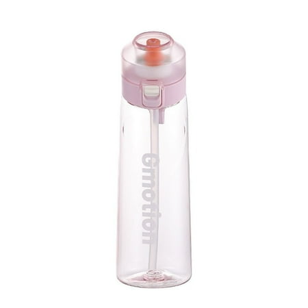 

Outdoor Children Direct Drink with Hook String Bounce Cover Travel Joy with Cola Taste Pods Fruity Extract Ring 0 Sugar Joy 650ML Flavour Water Bottle 650ML PINK BOTTLE