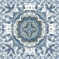 thumbnail image 2 of Allen, Kimberly 12x12 White Modern Wood Framed Museum Art Print Titled - Blue Tiles 2, 2 of 4