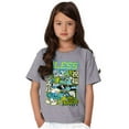 thumbnail image 4 of The Smurfs Kanji Bless the Hustle Crewneck T Shirts Boy Girl Teen Brisco Brands L, 4 of 6