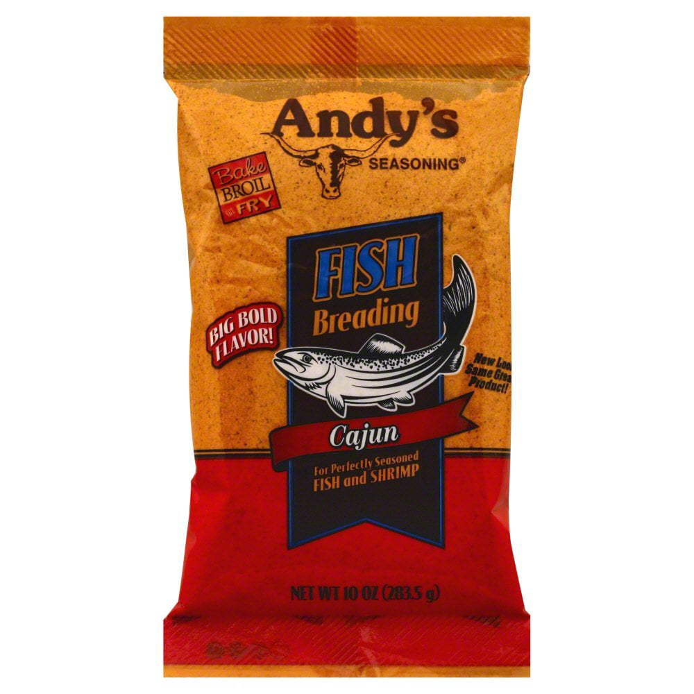Andys Cajun Fish Breading 10 Oz(Pack of 1)