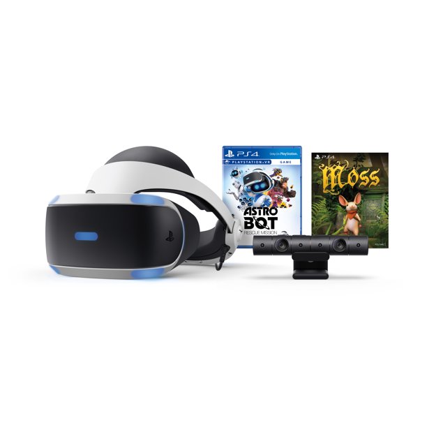 Sony PlayStation 4 VR, ASTRO BOT Mission + Moss Black, 3003468 Walmart.com