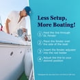 thumbnail image 2 of DL Fender Rod Holder For Boat Fenders - Effortless Fender Management With Versatile Boat Docking Tool - Multifunctional Fender Adjuster Holder Also Doubles as Boarding and Exiting Handle - White, 2 of 6