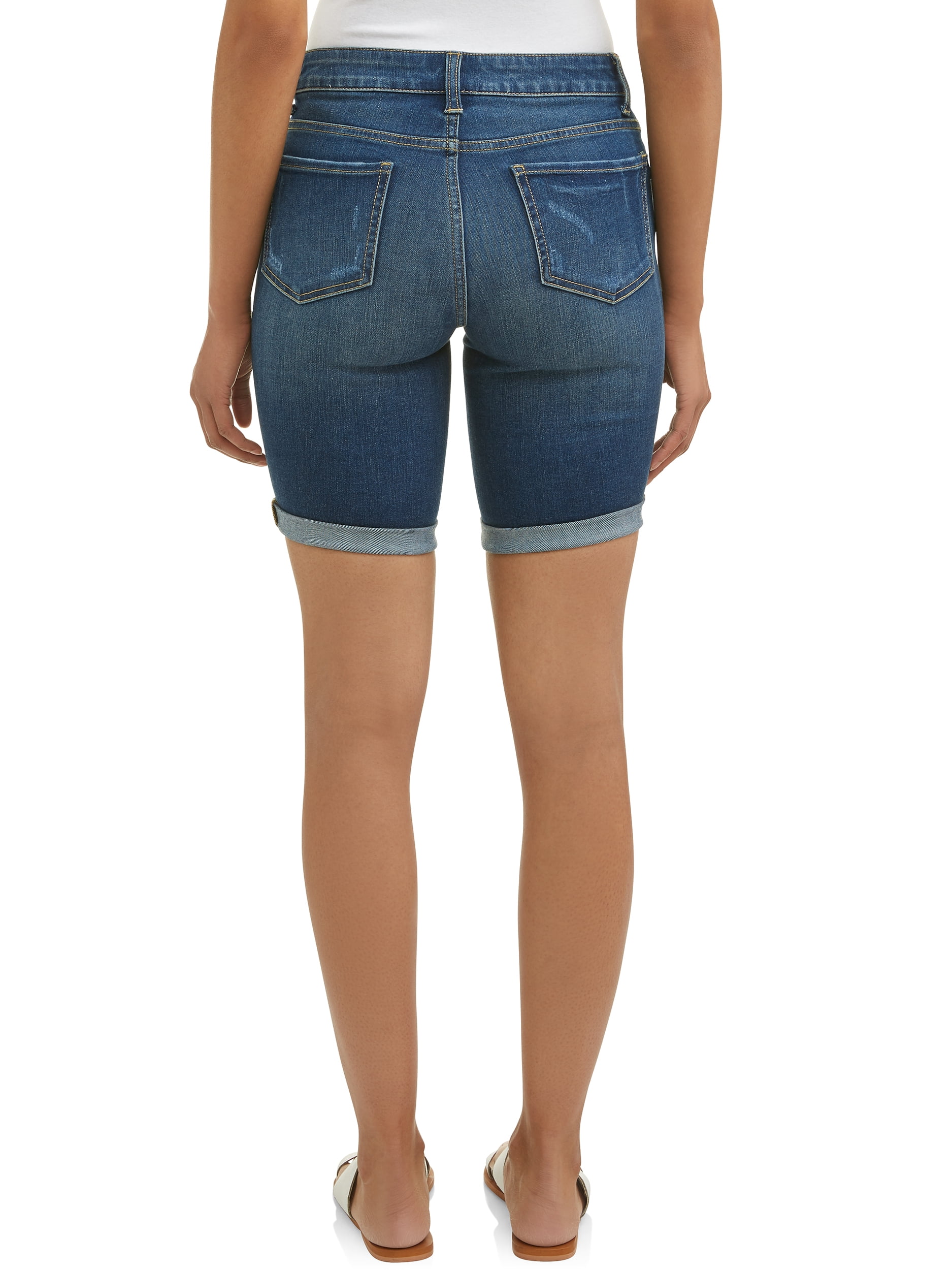 time and tru jean shorts