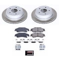 thumbnail image 2 of PowerStop Rear Semi-Coated Rotor and Low-Dust Ceramic Brake Pad Kit SC2008, 2 of 3