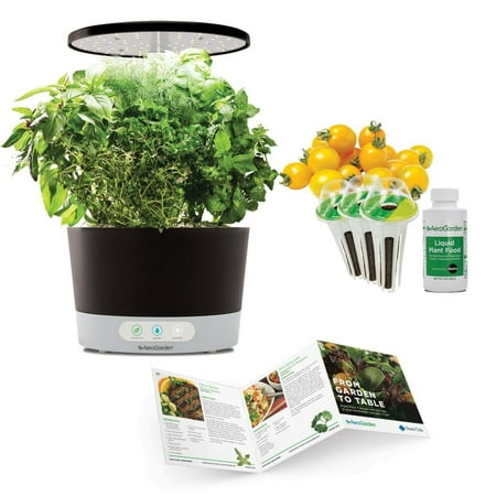 AeroGarden Harvest 360 Hydroponic Garden Bundle w/ Extra Seed Pod and Recipe Book