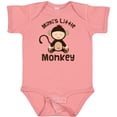 thumbnail image 3 of Inktastic Mimi Little Monkey Grandchild Boys or Girls Baby Bodysuit, 3 of 5