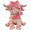 Pink, variant on Kiewfjdk 14 Inch Pink Cow Plush – Valentines Day Stuffed Animals, Cozy Pink Highland Cow Stuffed Toy, Perfect Valentines Day Gift for Women & Girls