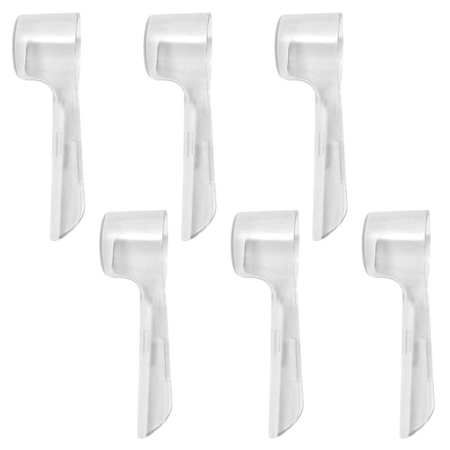6 fundas para cepillos de dientes: funda protectora para cabezal de cepillo de dientes - Práctico protector de viaje para una limpieza y seguridad mejoradas.