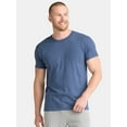 thumbnail image 2 of Athletic Works Men's and Big Men's Cotton Active Tee, 4-Pack, Sizes XS-5XL, 2 of 8