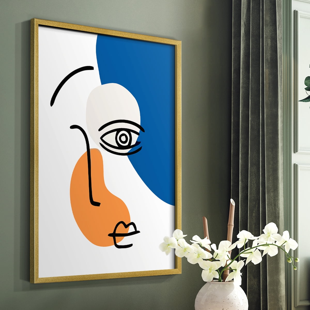 Matisse CCLXXXVII in Solid Wood 8 x 10 Framed Print