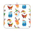 thumbnail image 6 of Iauyy Dish Drying Mat for Kitchen Counter, Super Absorbent & Hanging 16x18 / 18x24 Inch (S/M) Cute Illustration Style, 6 of 8