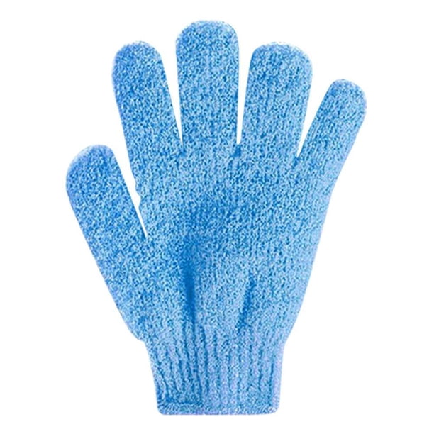 Toalla De Baño Five Fingers Guantes de baño Toalla de ducha Scrub Body Child Home Supply (Azul) Wdftyju Libre de BPA