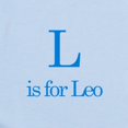 thumbnail image 2 of CafePress - L Is For Leo Infant Bodysuit - Baby Light Bodysuit, Size Newborn - 24 Months, 2 of 4